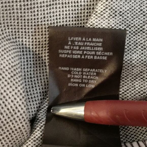 Jolie Sleeveless Black & White Sheath Dress size 8 - Picture 7 of 7